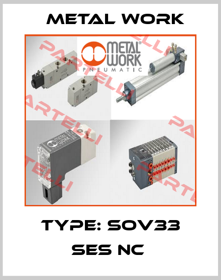 TYPE: SOV33 SES NC  Metal Work