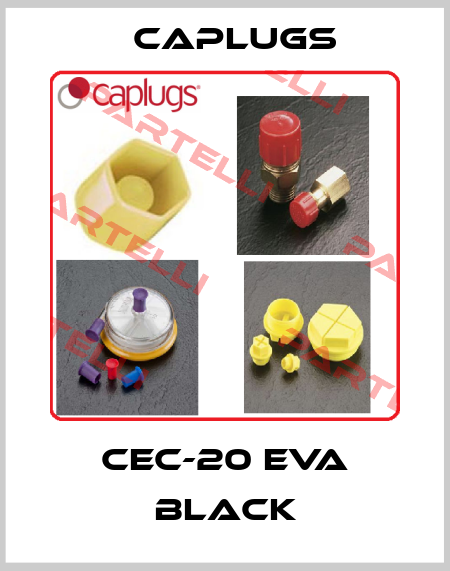 CEC-20 EVA black CAPLUGS