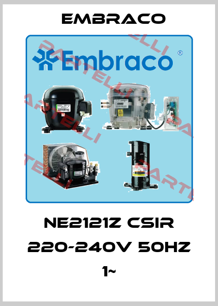 NE2121Z CSIR 220-240V 50Hz 1~ Embraco