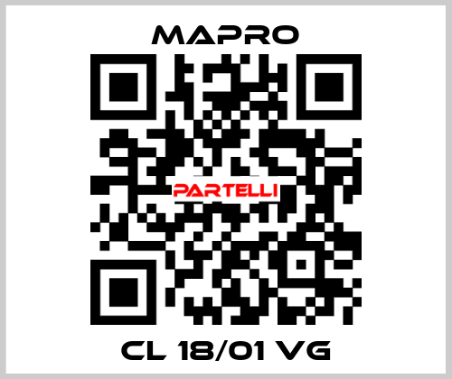 CL 18/01 VG Mapro