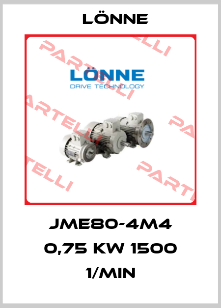JME80-4M4 0,75 kW 1500 1/min Lönne