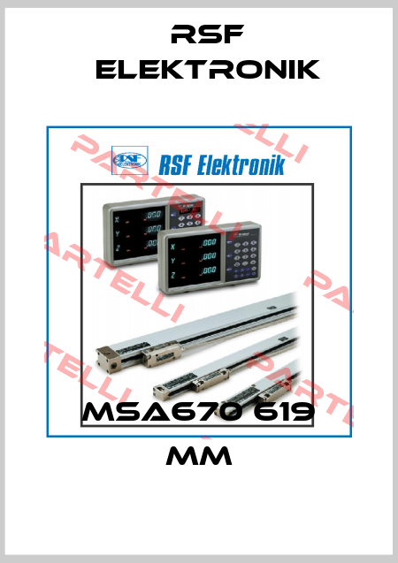 MSA670 619 mm Rsf Elektronik