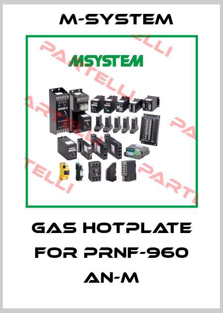 Gas hotplate for PRNF-960 AN-M M-SYSTEM