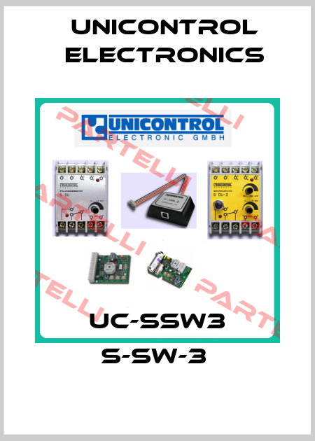 UC-SSW3 S-SW-3  Unicontrol