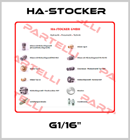 G1/16" HA-Stocker 