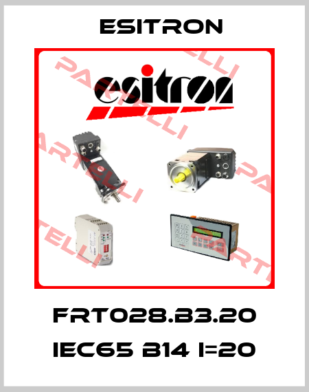 FRT028.B3.20 IEC65 B14 i=20 Esitron