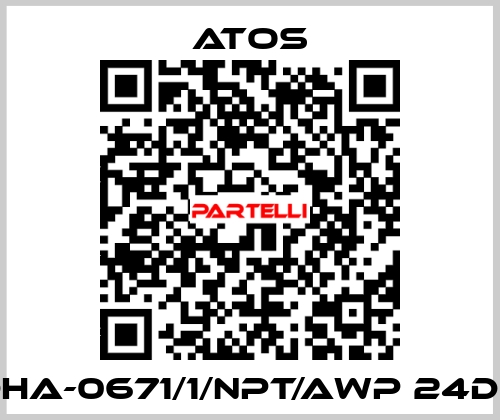 DHA-0671/1/NPT/AWP 24DC Atos