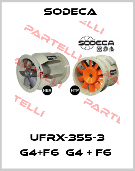UFRX-355-3 G4+F6  G4 + F6  Sodeca