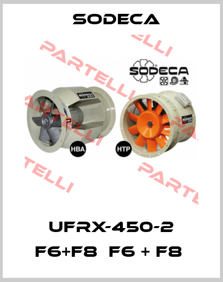 UFRX-450-2 F6+F8  F6 + F8  Sodeca