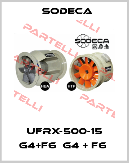 UFRX-500-15 G4+F6  G4 + F6  Sodeca