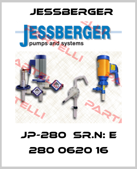 JP-280  Sr.N: E 280 0620 16 Jessberger