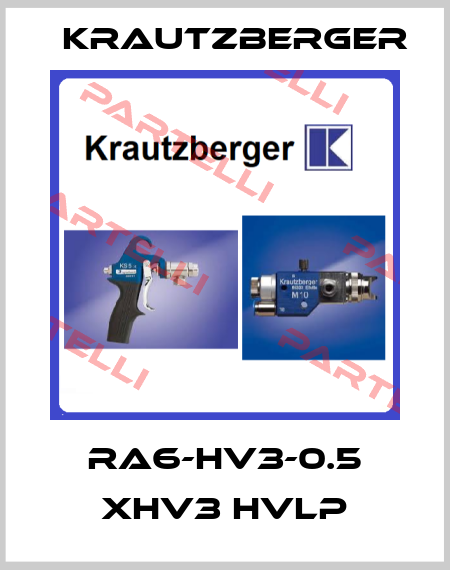 RA6-HV3-0.5 XHV3 HVLP Krautzberger
