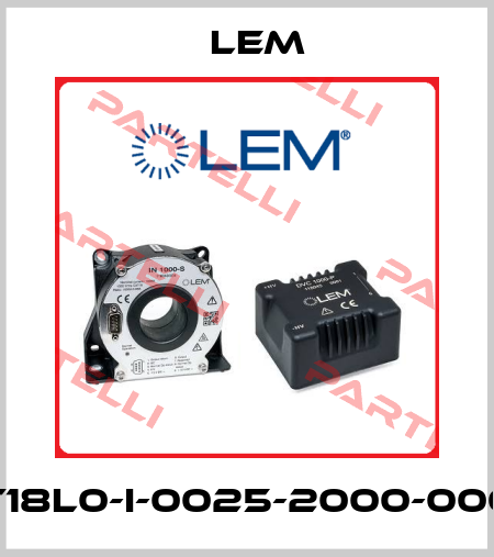T18L0-I-0025-2000-000 Lem