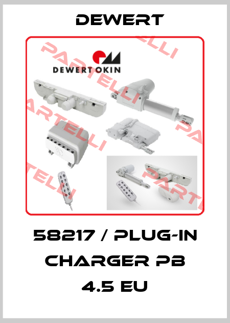 58217 / PLUG-IN CHARGER PB 4.5 EU DEWERT