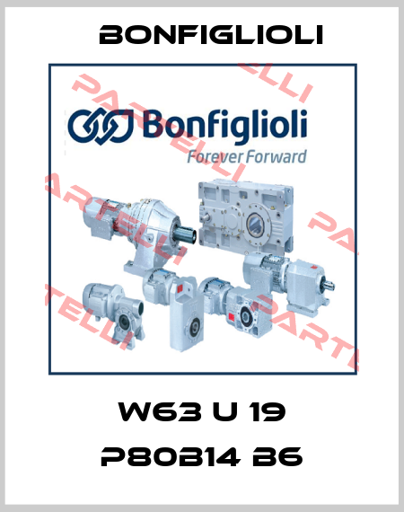 W63 U 19 P80B14 B6 Bonfiglioli