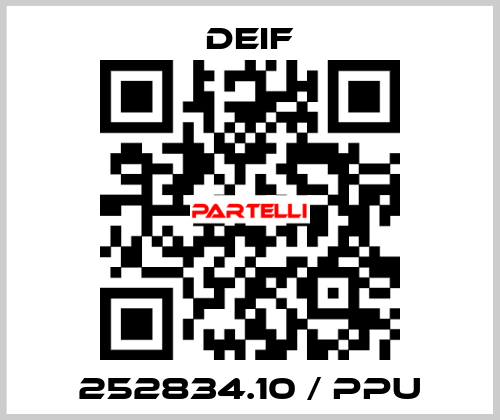 252834.10 / PPU Deif