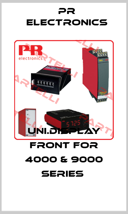 UNI.DISPLAY FRONT FOR 4000 & 9000 SERIES  Pr Electronics