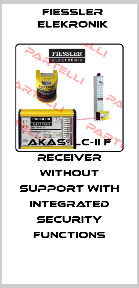 AKAS® LC-II F receiver without support with integrated security functions Fiessler Elekronik