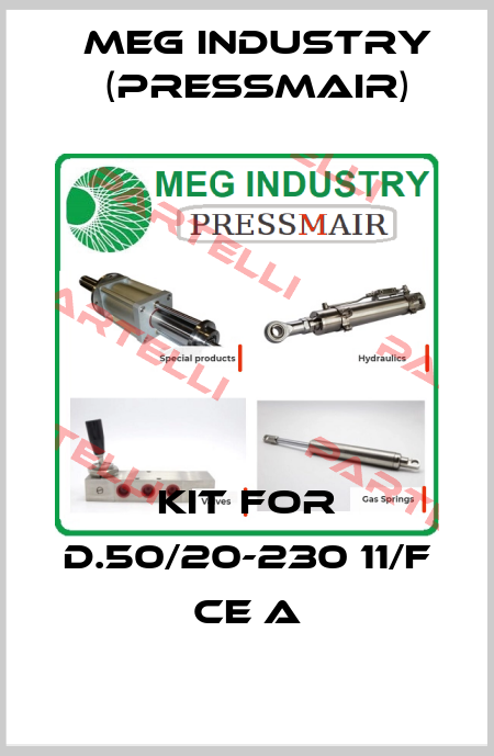 kit for D.50/20-230 11/F CE A Meg Industry (Pressmair)
