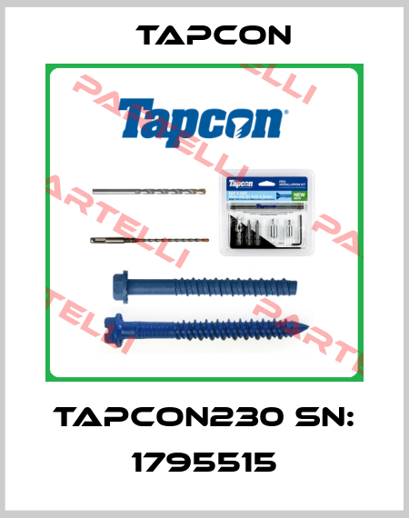 Tapcon230 SN: 1795515 Tapcon