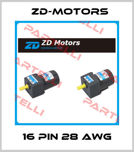 16 PIN 28 AWG ZD-Motors