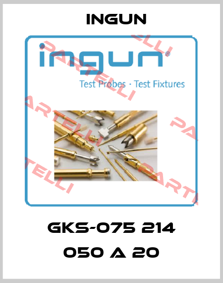 GKS-075 214 050 A 20 Ingun