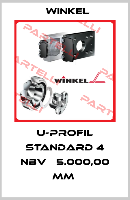 U-PROFIL STANDARD 4 NBV   5.000,00 MM  Winkel
