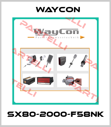 SX80-2000-F58NK Waycon