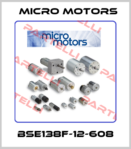 BSE138F-12-608 Micro Motors