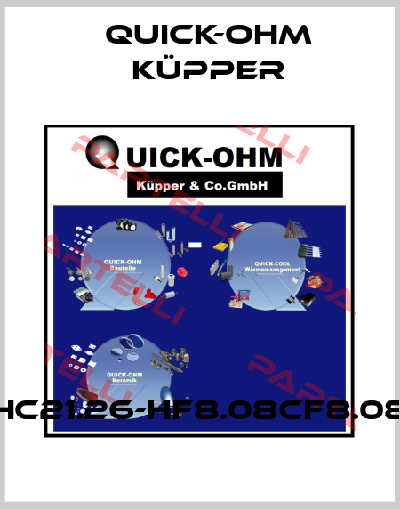 HC21.26-HF8.08CF8.08 Quick-Ohm Küpper