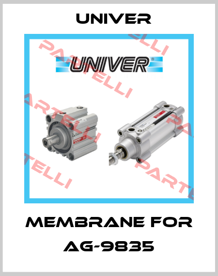 Membrane for AG-9835 Univer