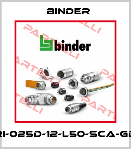 LPRI-025D-12-L50-SCA-GD-A1 Binder