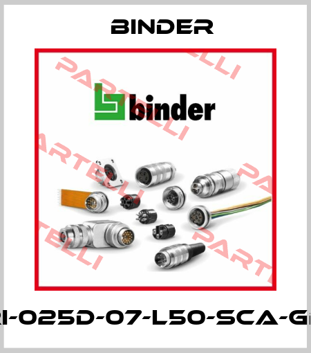 LPRI-025D-07-L50-SCA-GD-A1 Binder