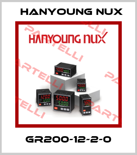 GR200-12-2-0 HanYoung NUX