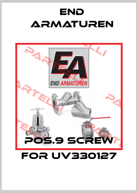 Pos.9 Screw for UV330127 End Armaturen