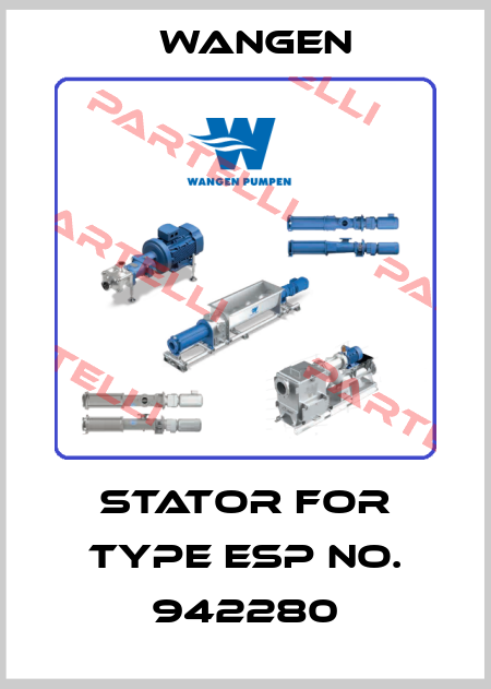 Stator for Type ESP No. 942280 Wangen