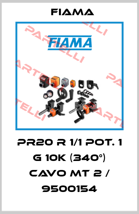 PR20 R 1/1 POT. 1 G 10K (340°) CAVO MT 2 / 9500154 Fiama