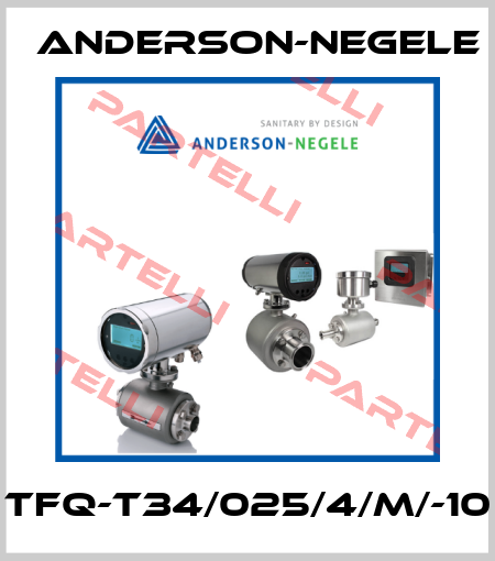 TFQ-T34/025/4/M/-10 Anderson-Negele