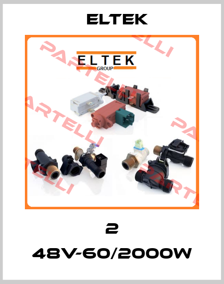 2 48V-60/2000W Eltek