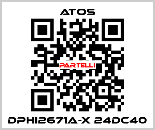 DPHI2671A-X 24DC40 Atos