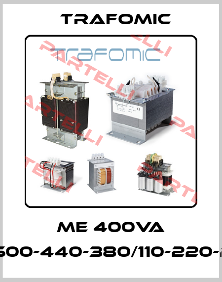 ME 400VA 660-550-500-440-380/110-220-230-240V Trafomic