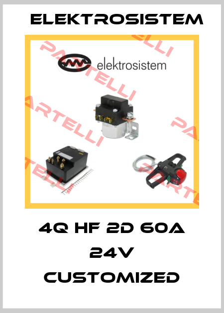 4Q HF 2D 60A 24V customized Elektrosistem