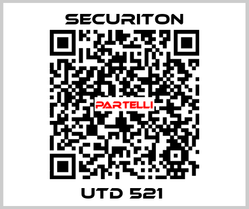 UTD 521  Securiton