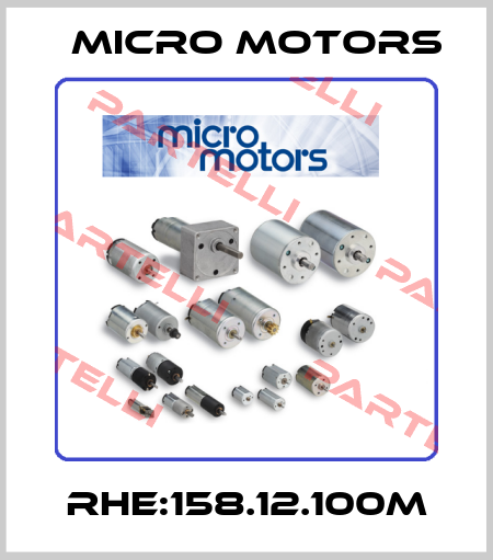 RHE:158.12.100M Micro Motors