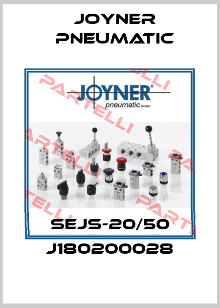 SEJS-20/50 J180200028 Joyner Pneumatic
