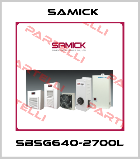 SBSg640-2700L Samick