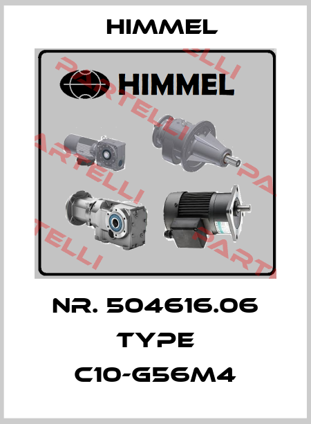 Nr. 504616.06 Type C10-G56M4 HIMMEL