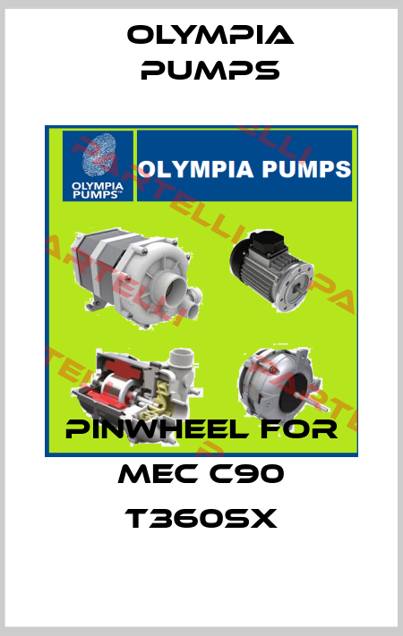 Pinwheel for MEC C90 T360SX OLYMPIA PUMPS