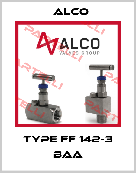 Type FF 142-3 BAA Alco