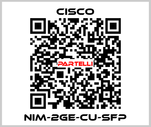 NIM-2GE-CU-SFP Cisco